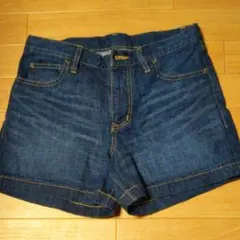 253　無印良品　デニムショートパンツ