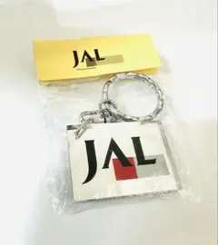JAL ジャル 鏡面 キーホルダー ノベルティグッズ 非売品？当時物レトロ