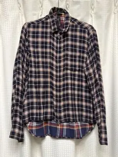 【CHROME HEARTS／クロムハーツ】新品 ダガー チェックシャツ Mのサムネイル