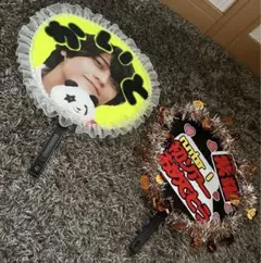 ジャニーズ うちわ セット カラフル　タイムレスのCDの箱のみ