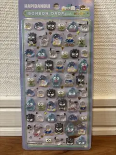 【正規品】ボンボンドロップシール　ミニ　ハピダンブイ　うるちゅる　２枚セット