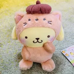 ポムポムプリン かまってにゃんぬいぐるみ