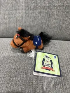 タグ付き　サラブレッドコレクション ぬいぐるみクリップ　リバティアイランド