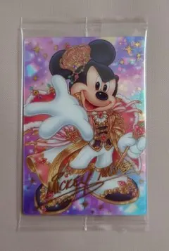 ディズニーキャラクターズウエハース2 ミッキーマウス 箔押しカード