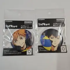 ハイキュー!! 缶バッジ 日向 影山