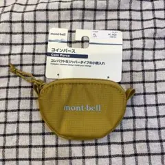 新品 mont-bell モンベル コインパース イエロー