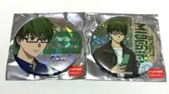 黒バス 黒子のバスケ 緑間真太郎 缶バッジ キャラポップストア 7点