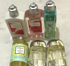 ロクシタン　イプサ　シャワージェル　ボディミルク　アクアオイル