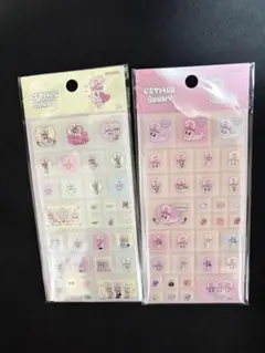 ESTHER BUNNY キャラクターシール 2枚セット