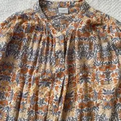 アーバンリサーチドアーズ　コットンボイル アラベスクプリントワンピース