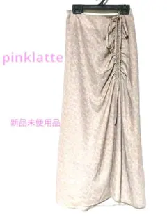 新品未使用品　PINK latte ロングタイトスカート　裏側ウエストゴム入りのサムネイル