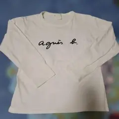 90年代　agni's b. ホワイト長袖Tシャツ