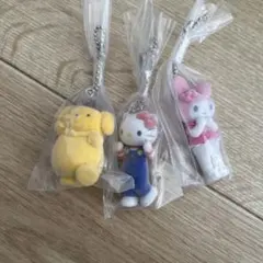 サンリオキャラクターズミニチュアチャーム ライブキャラクター ガチャ 3個セット