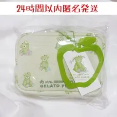 ジェラピケ ミセス ポーチ Mrs. GREEN APPLE グリーン
