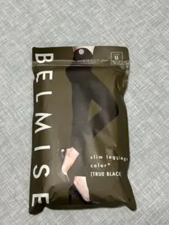 BELMISE スリムレギンス LL TRUE BLACK