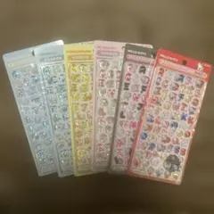 【正規品】サンリオ ボンボンドロップシール文字 6枚セット