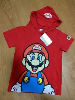 120cm マリオ　Tシャツ　パーカー　新品
