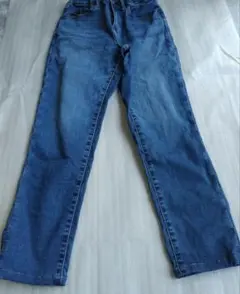 150cm ジュニア　デニムブルー ストレートパンツ　 150-12