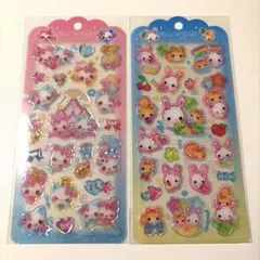 【正規品レア】ドロップジェリーシール フワフワらびちゃん まじかるみゅーちゃん