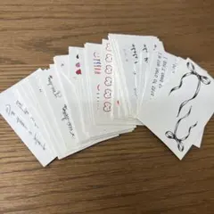 タトゥーシールセット　まとめ売り　約80シート