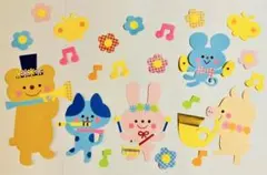 壁面飾り　3月 4月 卒園　入園　進級　誕生会　パレード　幼稚園　保育園