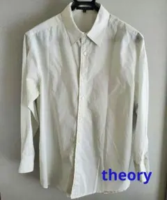 theory ホワイト系 長袖シャツ メンズL ワイシャツのサムネイル
