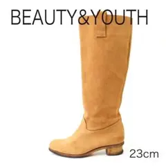 D4967-1◾️ビューティ&ユース スエード ジョッキーブーツ