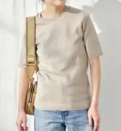 【新品 未使用】Spick and Span コットンスムースコンパクトTシャツのサムネイル