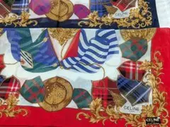 CELINE PARIS 綿100%ハンカチ 2枚セット 製造 東京 川辺(株)