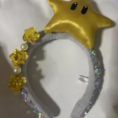 ユニバ USJ カチューシャ マリオ スター