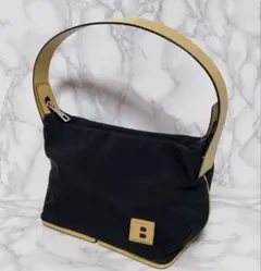 BALLYバリー ナイロン×レザー ワンショルダーバッグ ブラック 美品