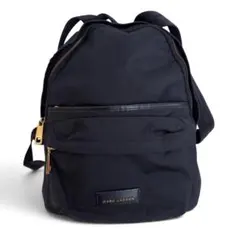 MARC JACOBS マークジェイコブス リュック ブラック ゴールド金具のサムネイル