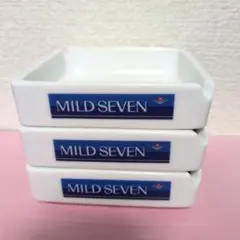 マイルドセブンの灰皿です マイルドセブン 携帯灰皿 ブルー 青 マイセン MILD SEVENの通販