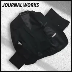 JOURNAL WORKS 3ピース セットアップスーツ ウール混 A4 黒