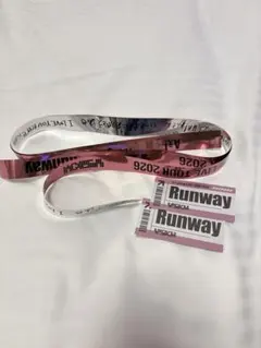 Runway フルサイズ 銀テープ、落下物2枚セット