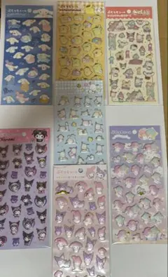 ぷくっとシール サンリオ