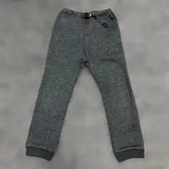 GRAMICCI ボンディングニットフリースキッズリブパンツ 140