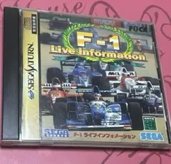 セガサターン f1 ライブインフォメーション　ハガキ付き　ソフト　ゲームソフト