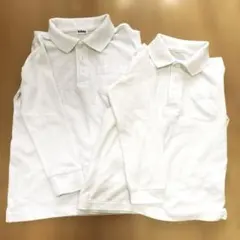 白無地ポロシャツ 110・120 2枚セット