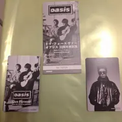 오아시스 30주년 기념 특별전 라이브 포에버 라이브 포에버 티켓스텁
