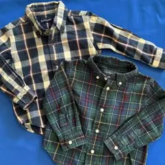 Ralph Lauren ラルフローレン チェックシャツ 2枚 18M・90