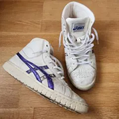 asics TIGER アシックス ファブレ ポイントゲッター L パープル アシックス(asics) ファブレ ポイントゲッター L 23.5cm・0134