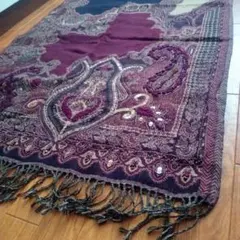 レディース　大判ショール