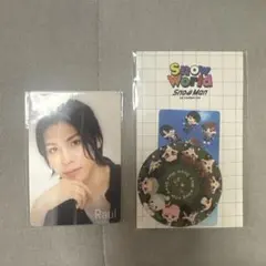 Snow Man Raul ラウール　チラ見カード＆ステッカーセット