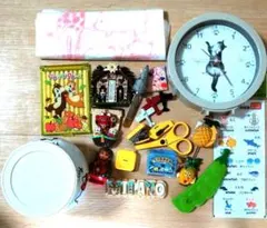 可愛い！を詰め合わせ　ハローキティ・もちまる・チップとデールなど楽しい雑貨セット