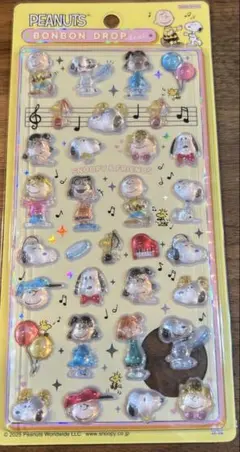 【国内正規品】スヌーピー & フレンズ　ボンボンドロップシール
