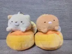 新品未使用 匿名配送　ホットケーキになりきりぬいぐるみ ねこ とんかつ セット