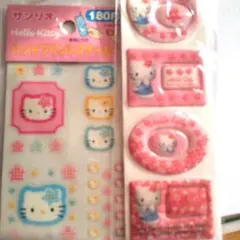 ハローキティ レトロ シール
