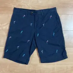 【美品☆】Tommy HILFIGER ブルックリン　刺繍ハーフパンツ　W30