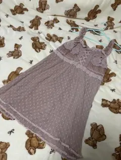 axes femmeレースノースリーブワンピース